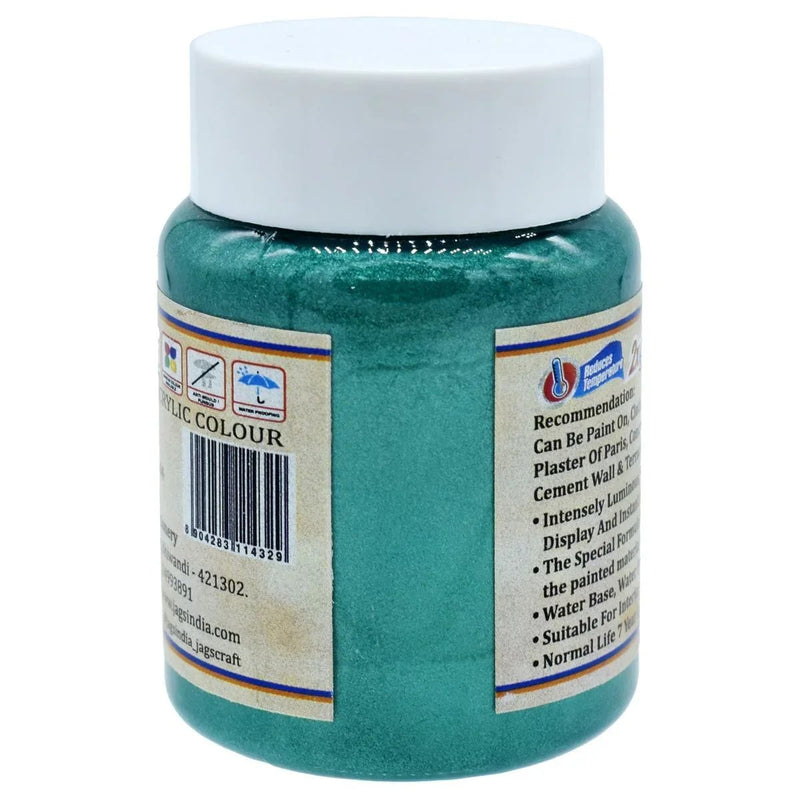 jags-mumbai Paint & Colours Acrylic Metallic Col 45ML Green Code 508 AMC404