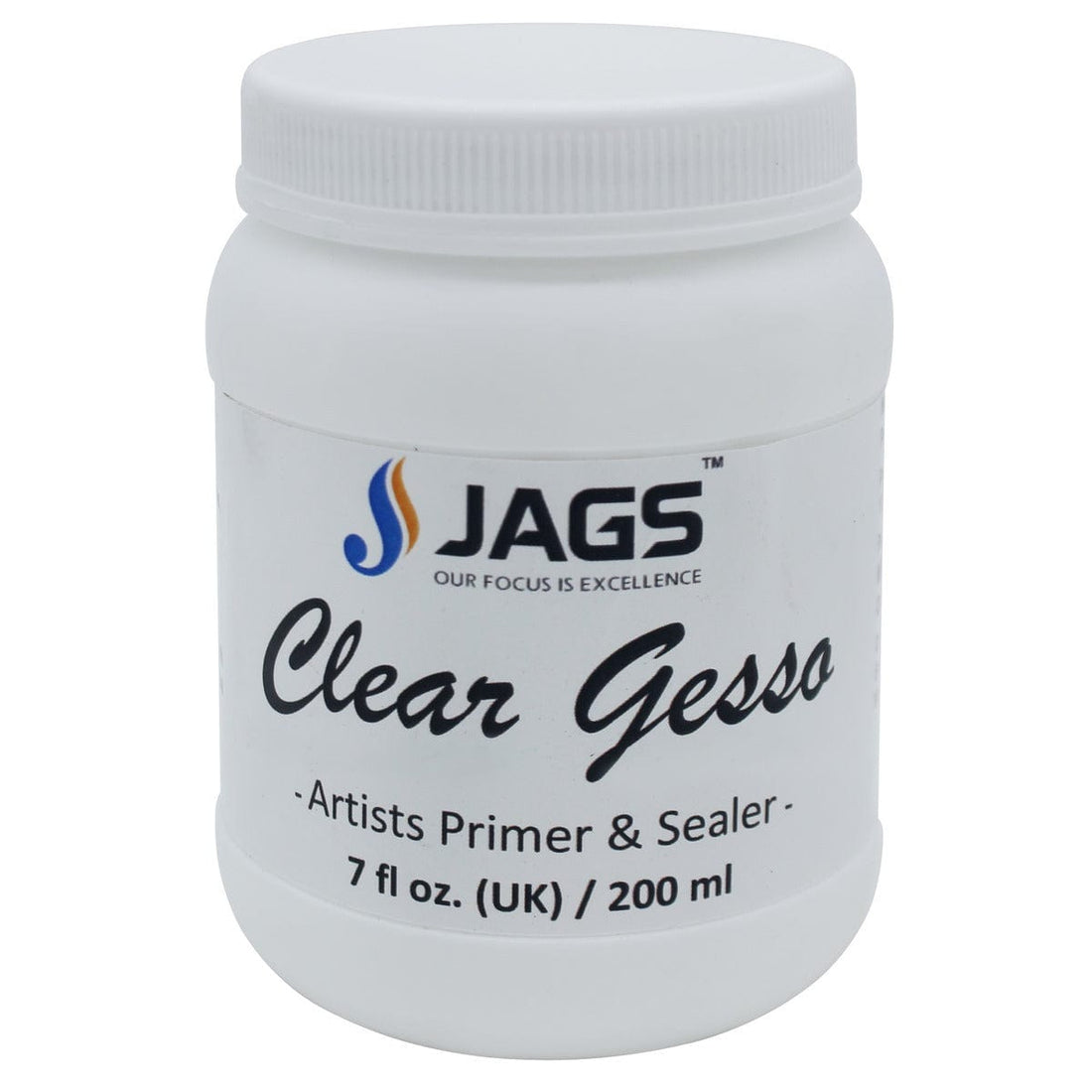 jags-mumbai Paint & Colours Artist Jags Gesso Clear 200ml 7fl oz JPWG02