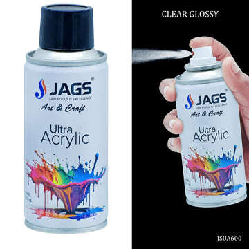 Crystal Clear Brilliance: Spray Ultra Acrylic 150ml Clear Glossy - Contain 1 Unit