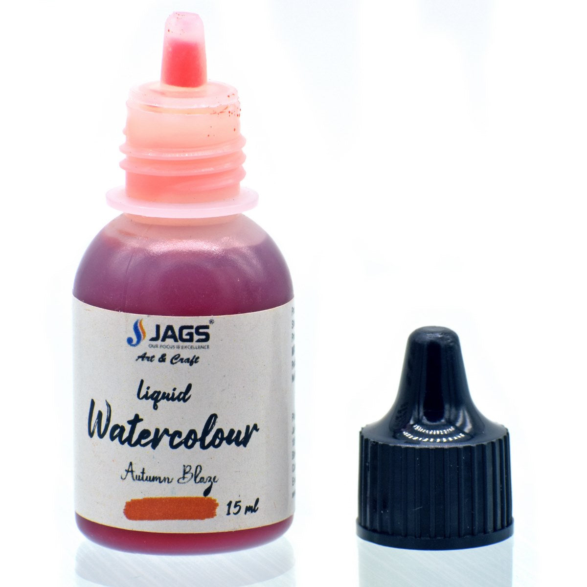 jags-mumbai Paint & Colours Jags Liquid Watercolour 15ML Autmn Blaze JLWC13
