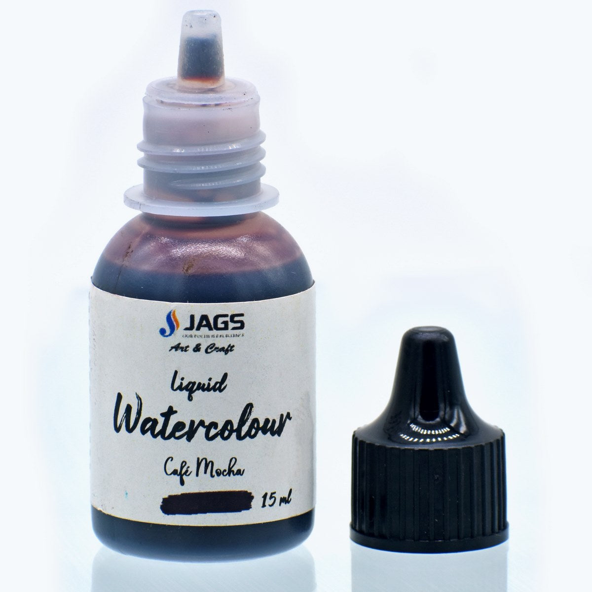 jags-mumbai Paint & Colours Jags Liquid Watercolour 15ML Cafe Mocha JLWC08