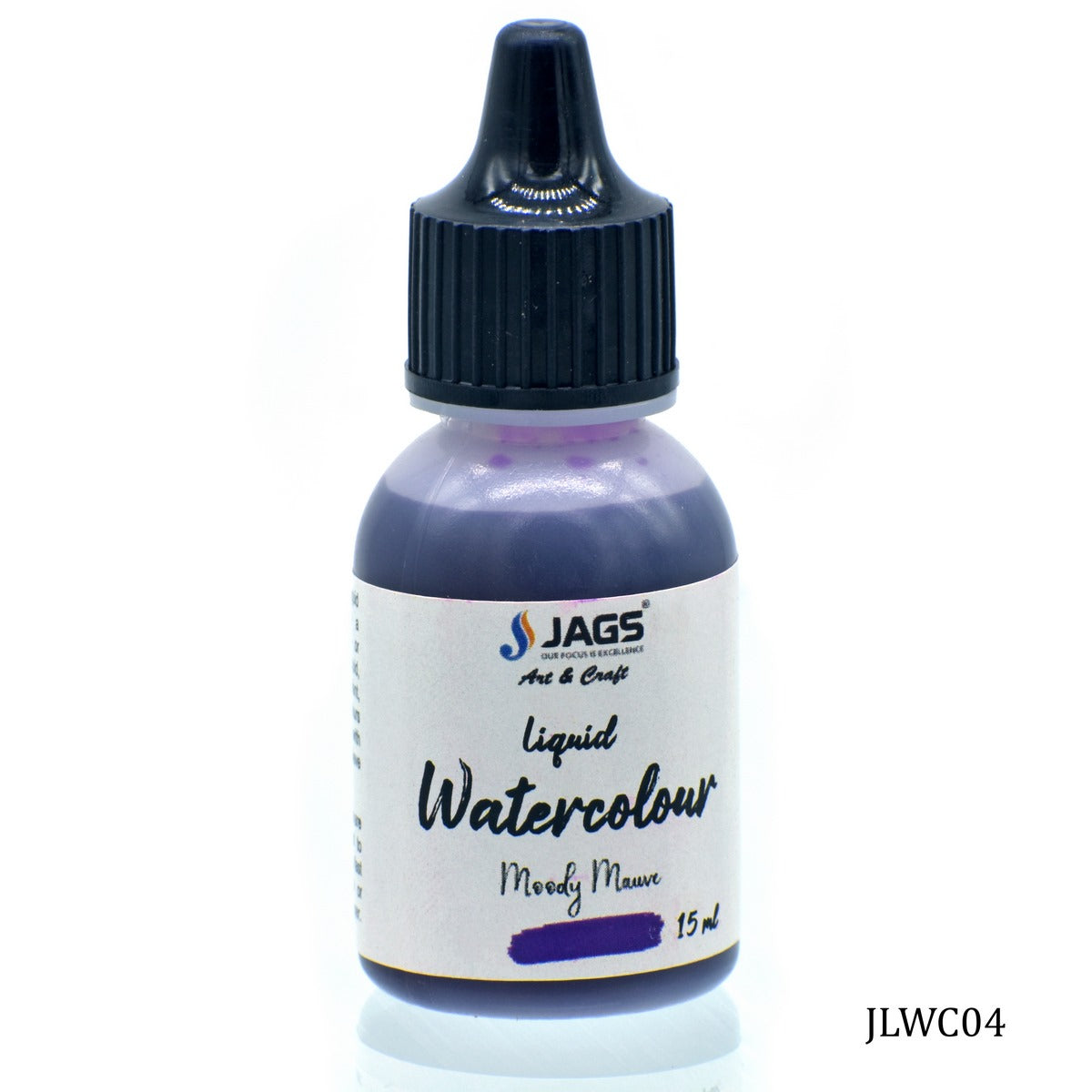 jags-mumbai Paint & Colours Jags Liquid Watercolour 15ML Moody Mauve JLWC04