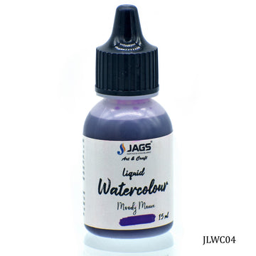 Jags Liquid Watercolour 15ML Moody Mauve JLWC04