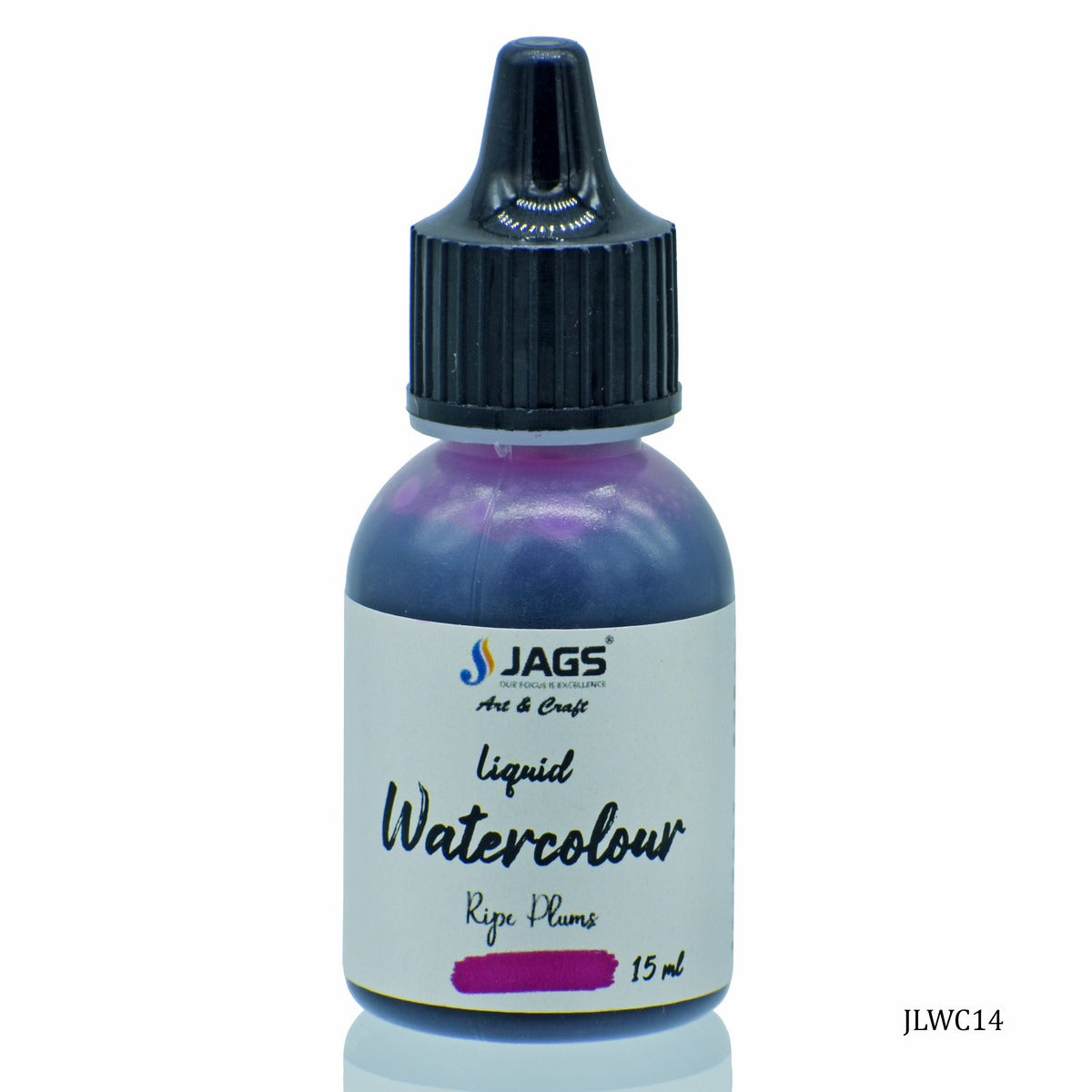 jags-mumbai Paint & Colours Jags Liquid Watercolour 15ML Ripe Plums JLWC14