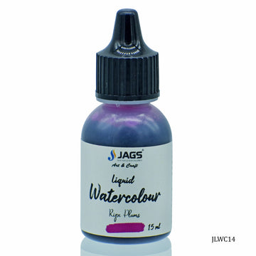 Jags Liquid Watercolour 15ML Ripe Plums JLWC14