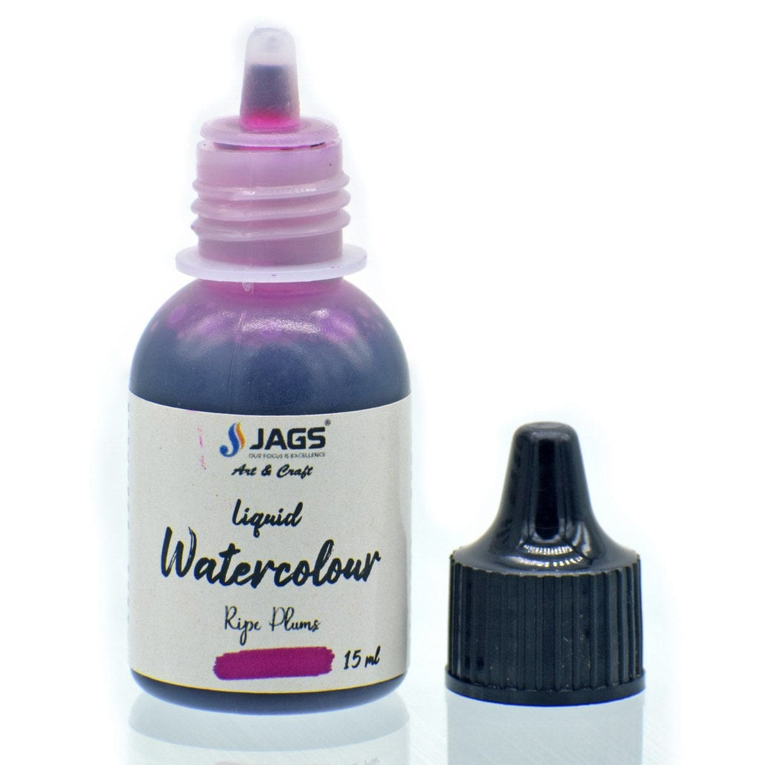 jags-mumbai Paint & Colours Jags Liquid Watercolour 15ML Ripe Plums JLWC14