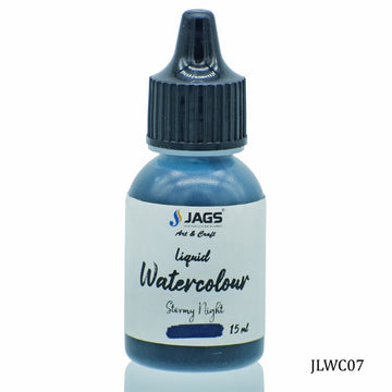 Jags Liquid Watercolour 15ML Stormy Night JLWC07