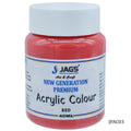 jags-mumbai Paint & Colours Jags Premium Acrylic Colour 45ML Red