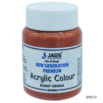 Jags Premium Acrylic Colour Paint Burnt Sienna JPAC13