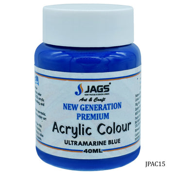 Jags Premium Acrylic Colour Paint Ultra Blue JPAC15