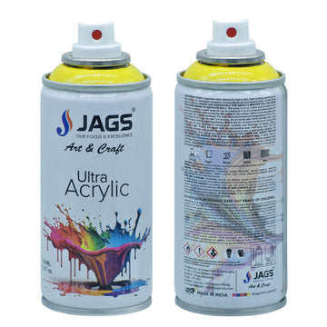 Jags Spray Ultra Acrylic 150ml Lemon Yellow 1018