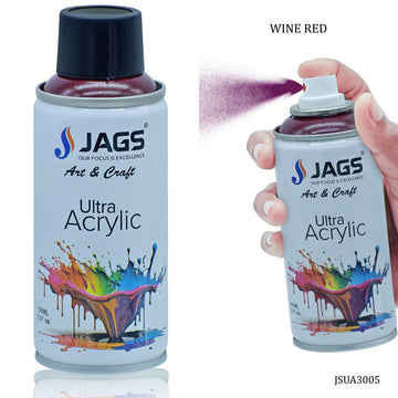 Jags Spray Ultra Acrylic 150ml Wine Red: Precision and Performance in Every Spray