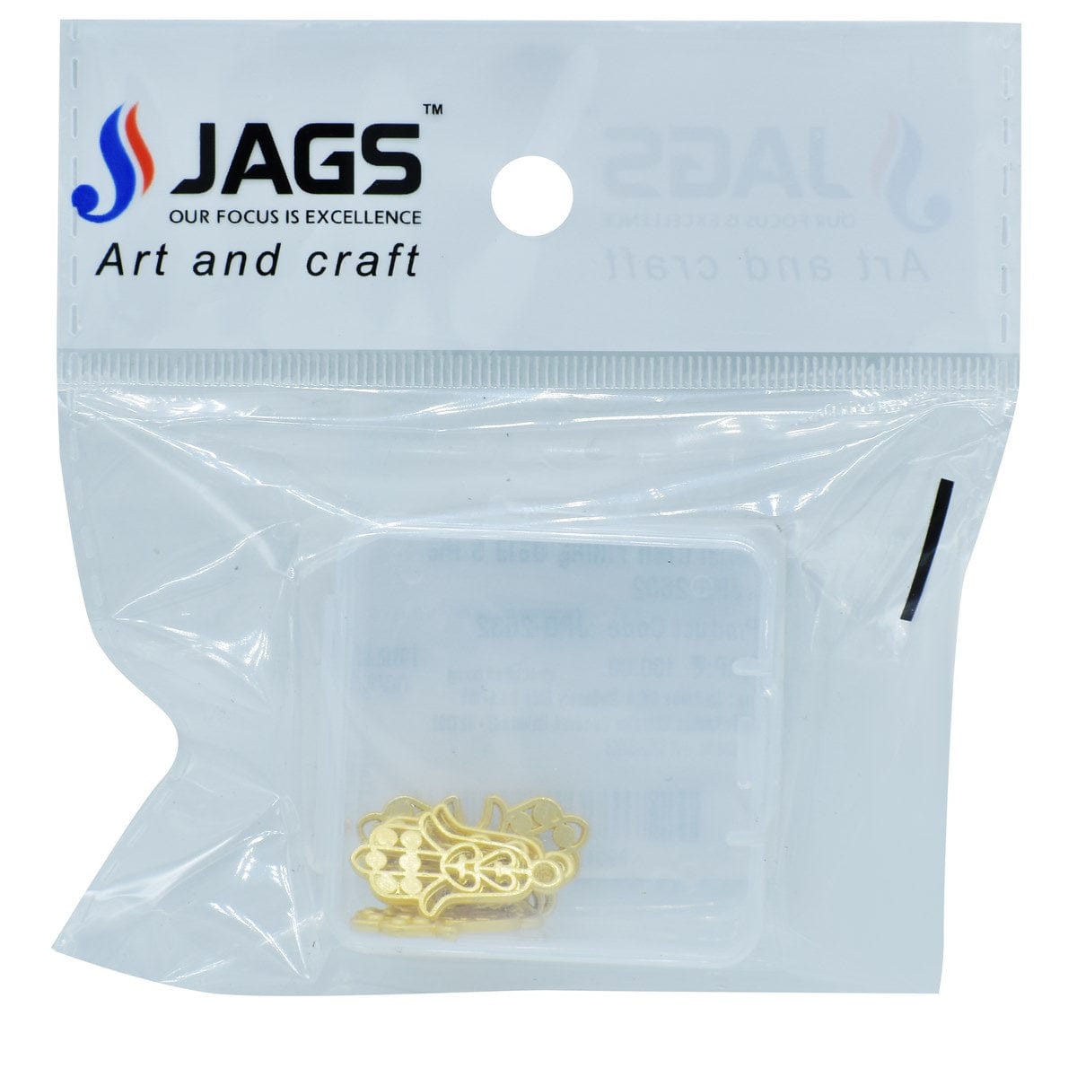 jags-mumbai Paint & Colours Metal Craft Fitting Gold 5 Pics