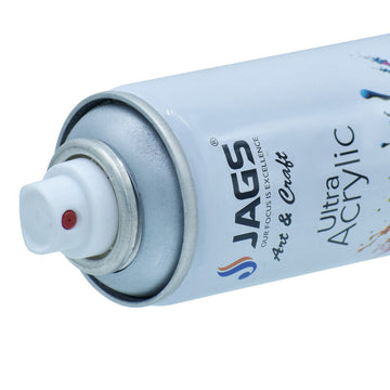 Premium Metallic Silver Acrylic Spray Paint - 150ml Ultra Coverage
