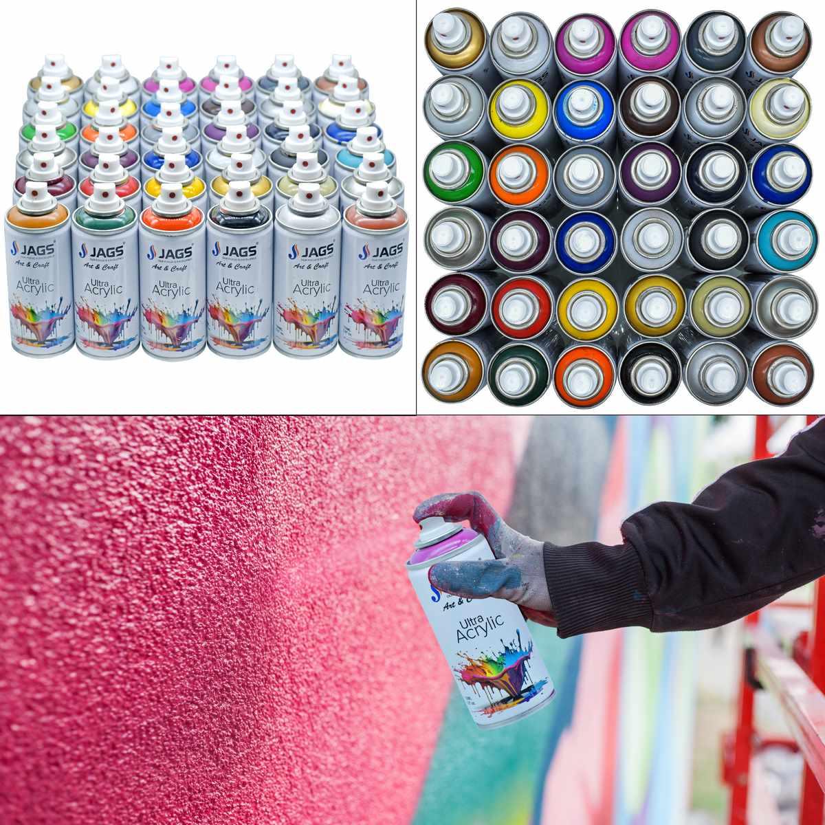 jags-mumbai Paint & Colours Premium Signal Brown Acrylic Spray Paint - 150ml Ultra Coverage