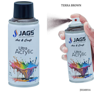 Premium Terra Brown Acrylic Spray Paint - 150ml Ultra Coverage