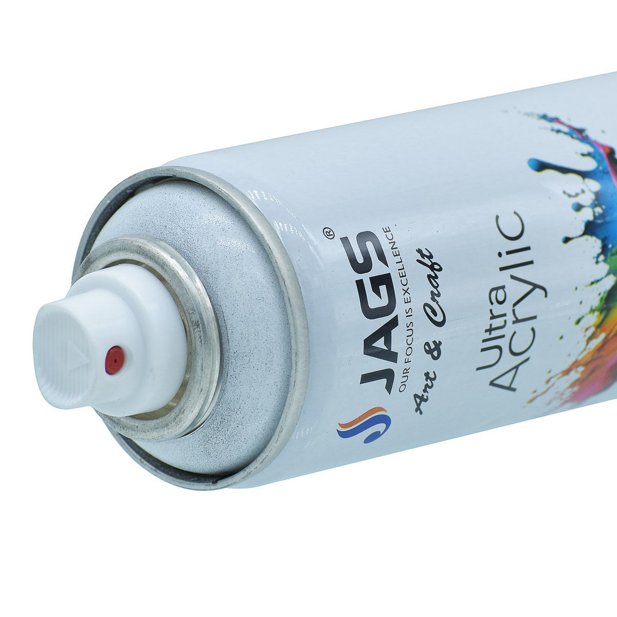 jags-mumbai Paint & Colours Premium White Matt Acrylic Spray Paint - 150ml Ultra Coverage