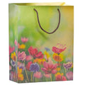 jags-mumbai Paper Bags Eco Friendly Paper Bag Big 14.3X10.7 Flower EFPBB14 Pack of 10