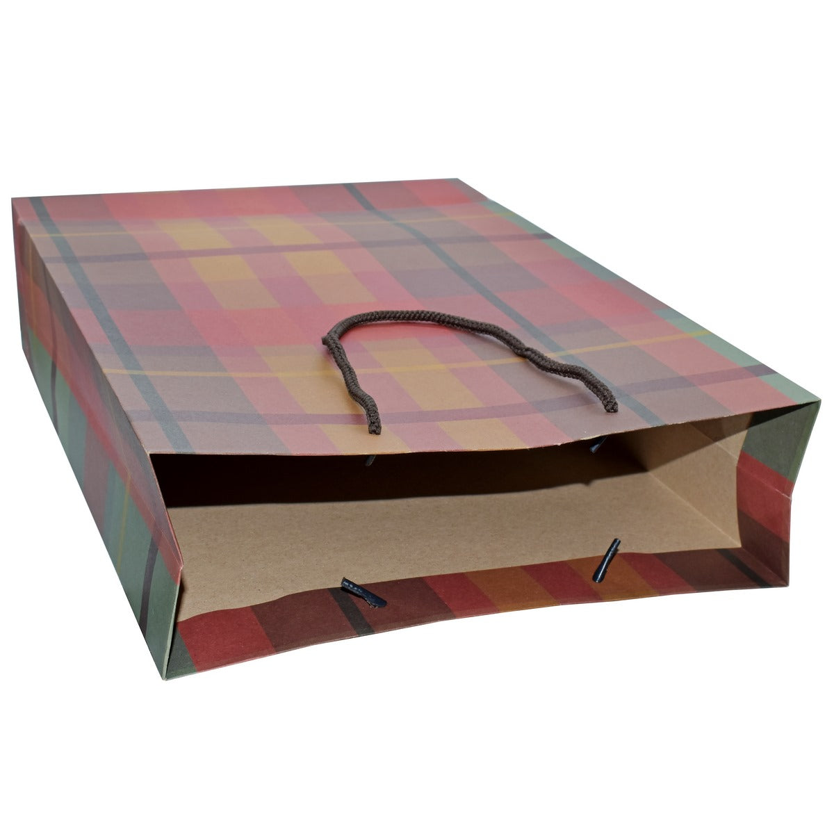 jags-mumbai Paper Bags Eco Friendly Paper Bag Big 14.3X10.7 Square EFPBB15 Pack of 10 Pcs