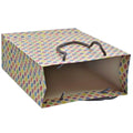 jags-mumbai Paper Bags Eco Friendly Paper Bag Small 9.6X7.2 inches  Polka Dot EFPBS01 Pack of 12 Pcs