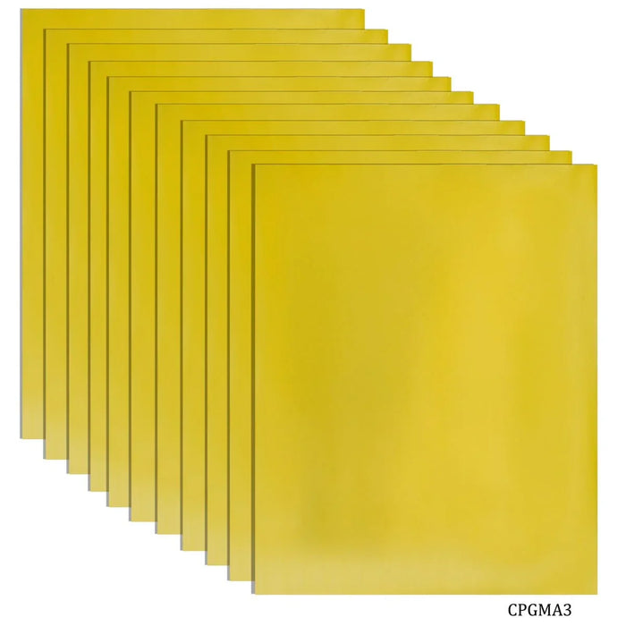 Gold Metallic Card Stock Paper Sheets 10pcs