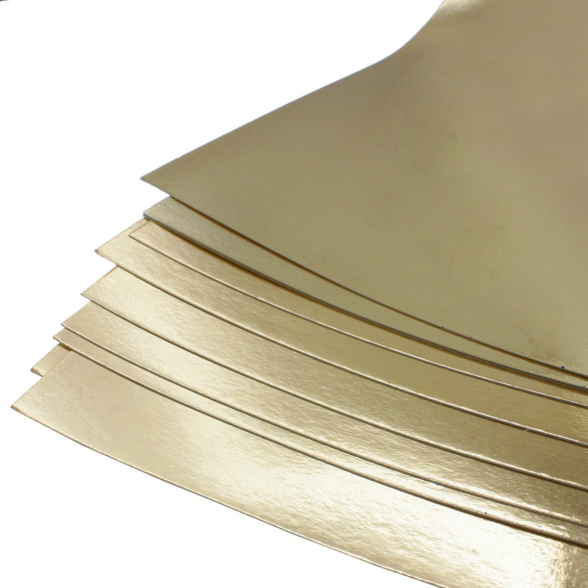 jags-mumbai Paper Metallic Card Stock| Craft Paper | Rose Gold | 10 Sheet (A4)