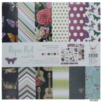 Pattern Papers 24 Sheet Pad