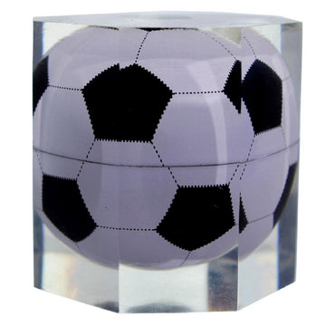 Acrylic paper weight football