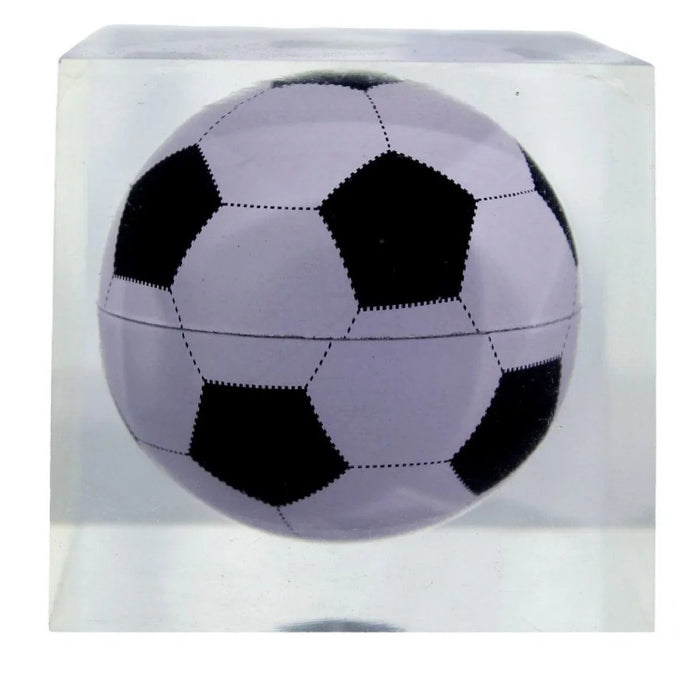 Acrylic Paper Weight Football