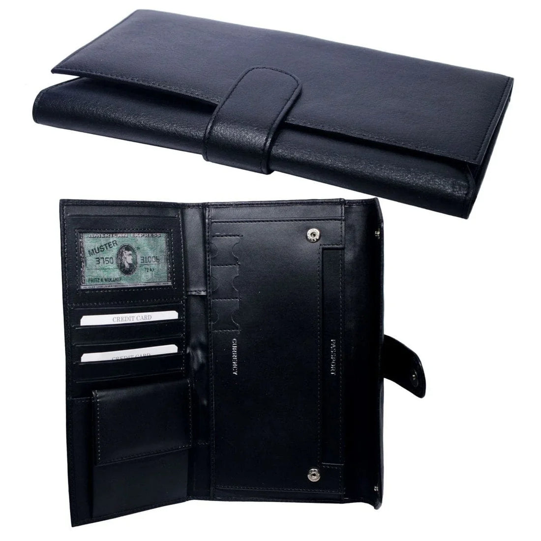 jags-mumbai PASSPORT COVER Passport Holder Black PH07