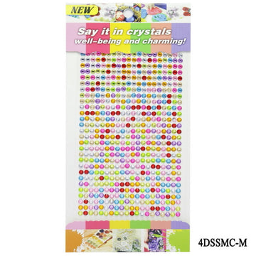 Multicolor Diamond Sticker- pack of 1