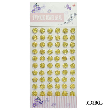 jags-mumbai Pearl & Diamond Stickers Sticker Twinkle Jewel Seat Rose Mini Gold