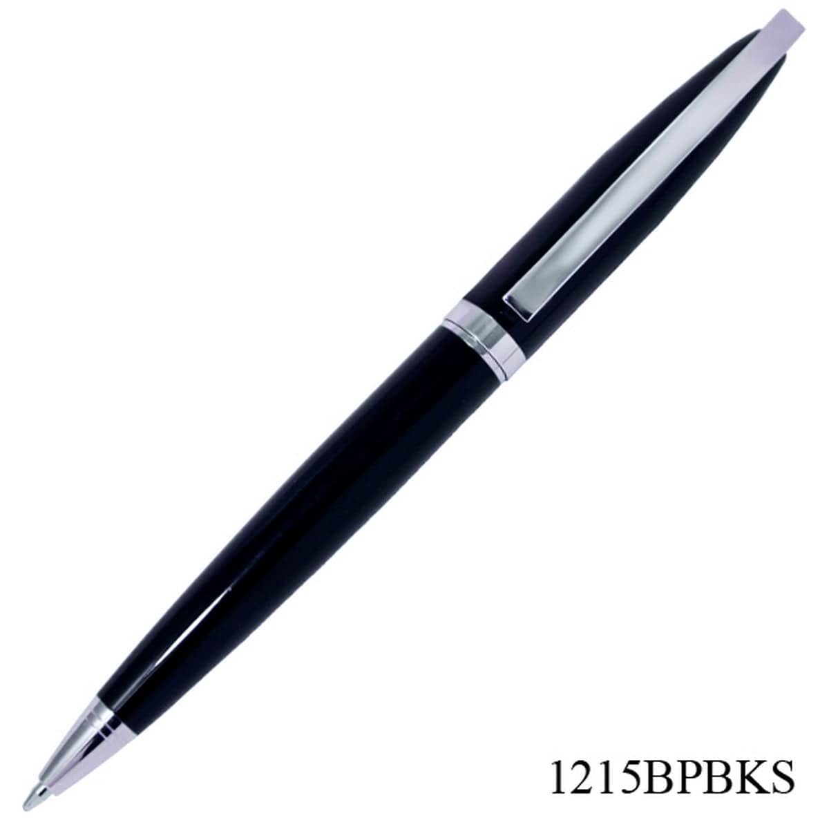 jags-mumbai Pen Ball Pen Black Silver Clip 1215BPBKSC