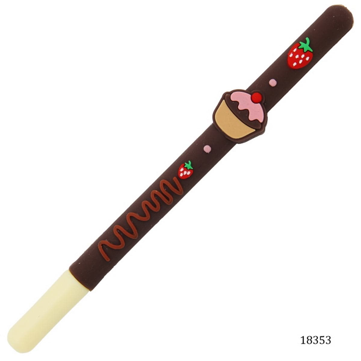 jags-mumbai Pen Fancy Roller Pen Chocolate Biscuit Cake 18353