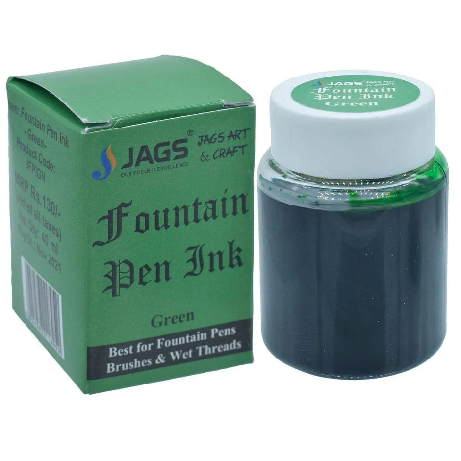 Fountain Pen Inks 40ML Green – Inkarto