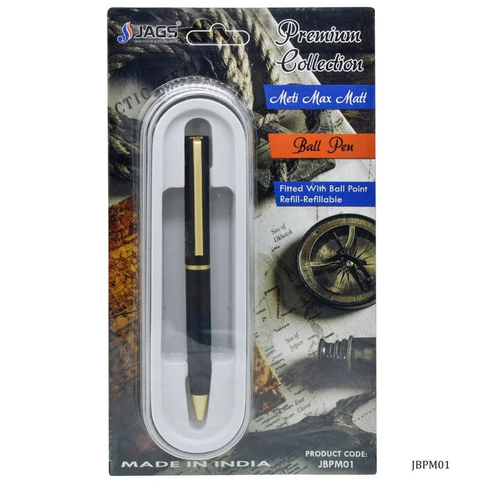 Jags Ball Pen Meti Max Black