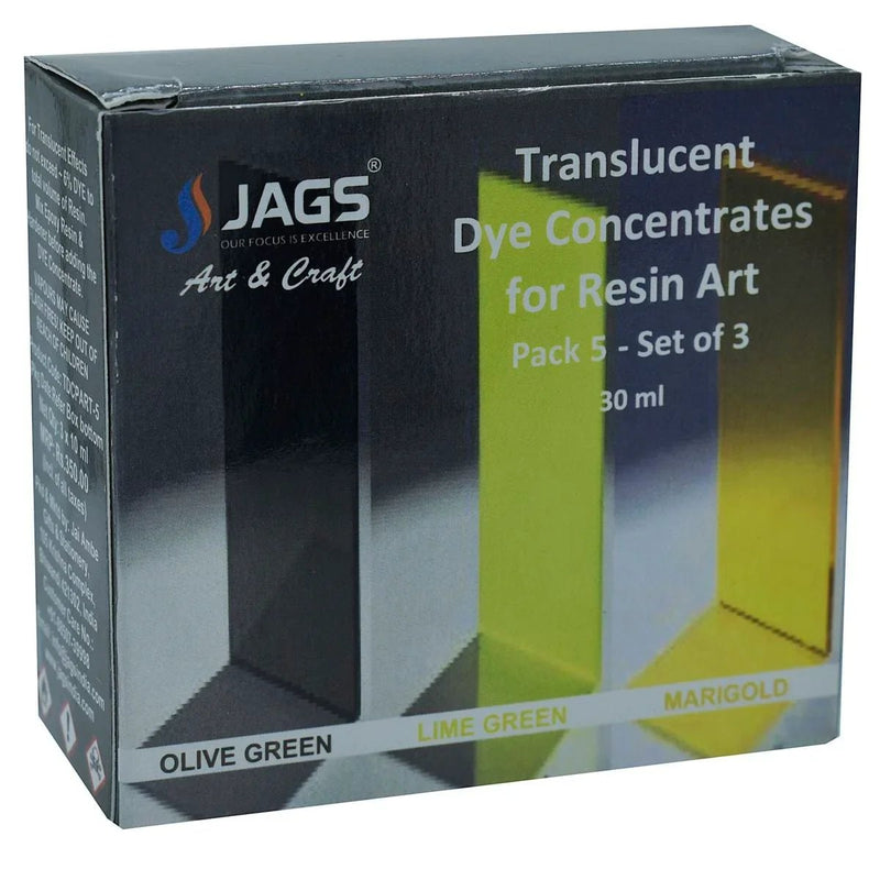 jags-mumbai Pen Jags Resin Ink Colours Transpent Fffect Set Of 3Ps TDCPART-5