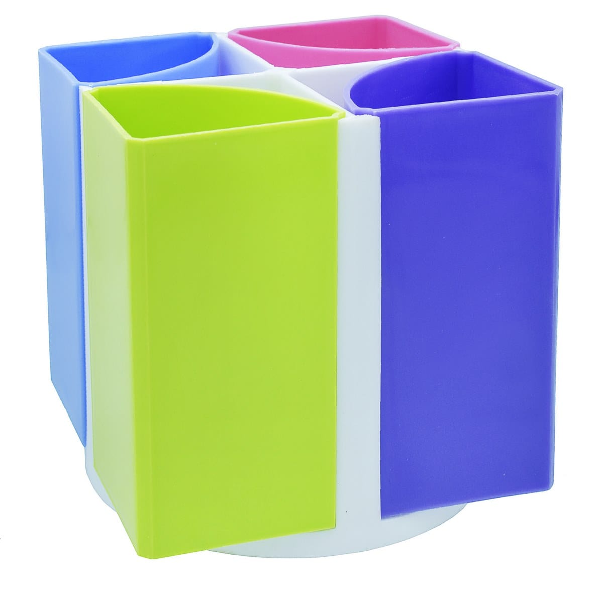 jags-mumbai Pen Stand Jags Plastic Pen Stand Rainbow JAGS8040