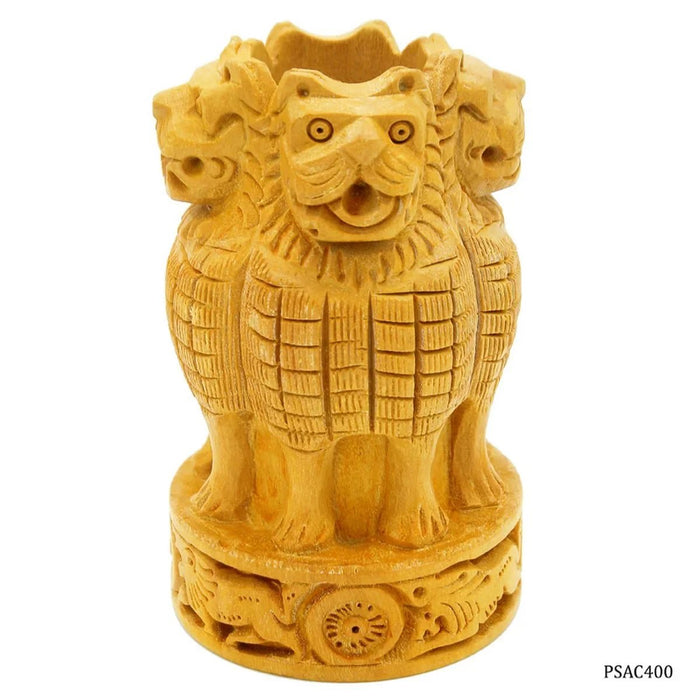 Pen stand Ashoka Chakra 4 Inch
