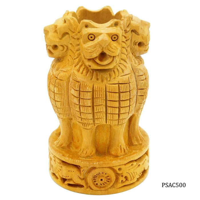 Pen stand Ashoka Chakra 5 Inch