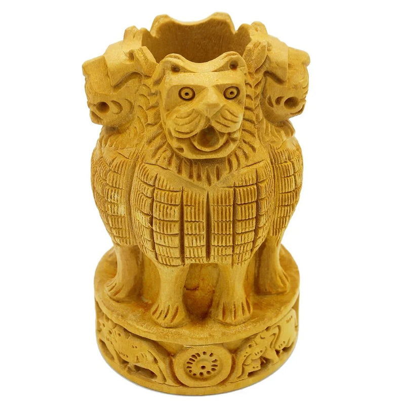jags-mumbai Pen Stand Pen stand Ashoka Chakra 5 Inch