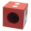 jags-mumbai Pen Stand Plastic Pen Stand Dice Red PSDR00