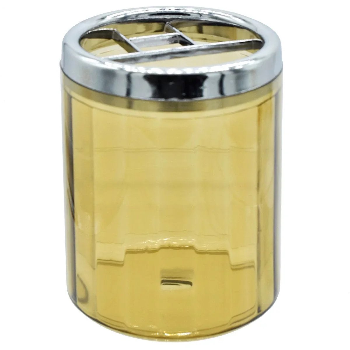 Plastic Pen Stand Round Transpernt Colour JAGSPRT00