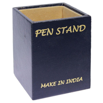jags-mumbai Pen Stand Square Leather Pen Stand