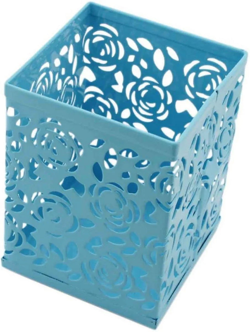 jags-mumbai Pen Stands Pen Stand Metal Colourful Square