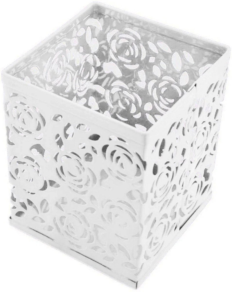 jags-mumbai Pen Stands Pen Stand Metal Colourful Square