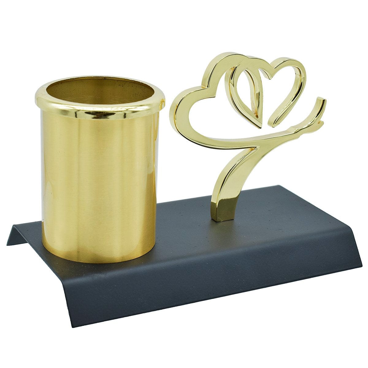 jags-mumbai Pen Stands Table Top Pen Stand Lovely Heart