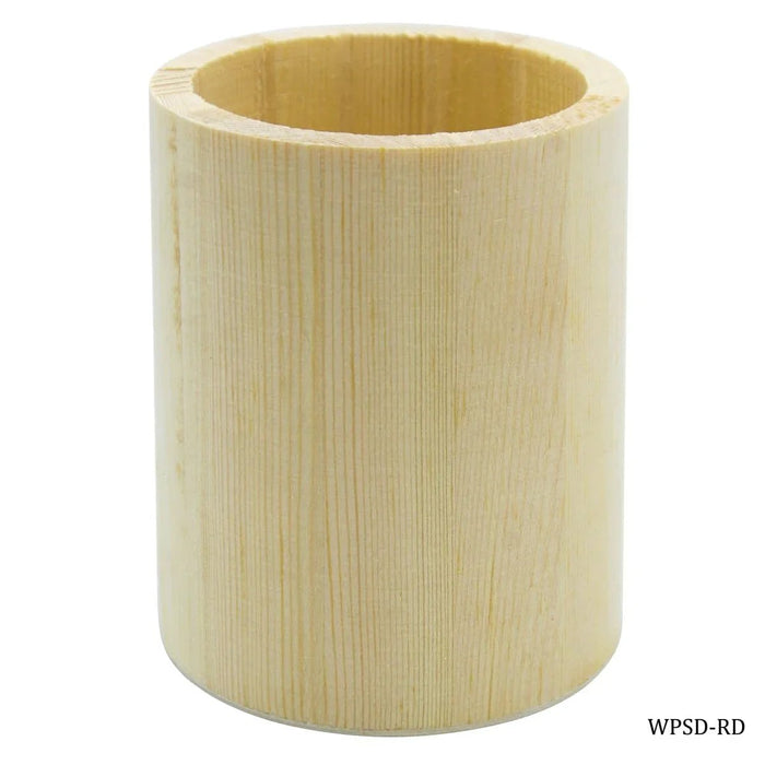 Wooden Pen Stand Decoupage Round WPSD-RD