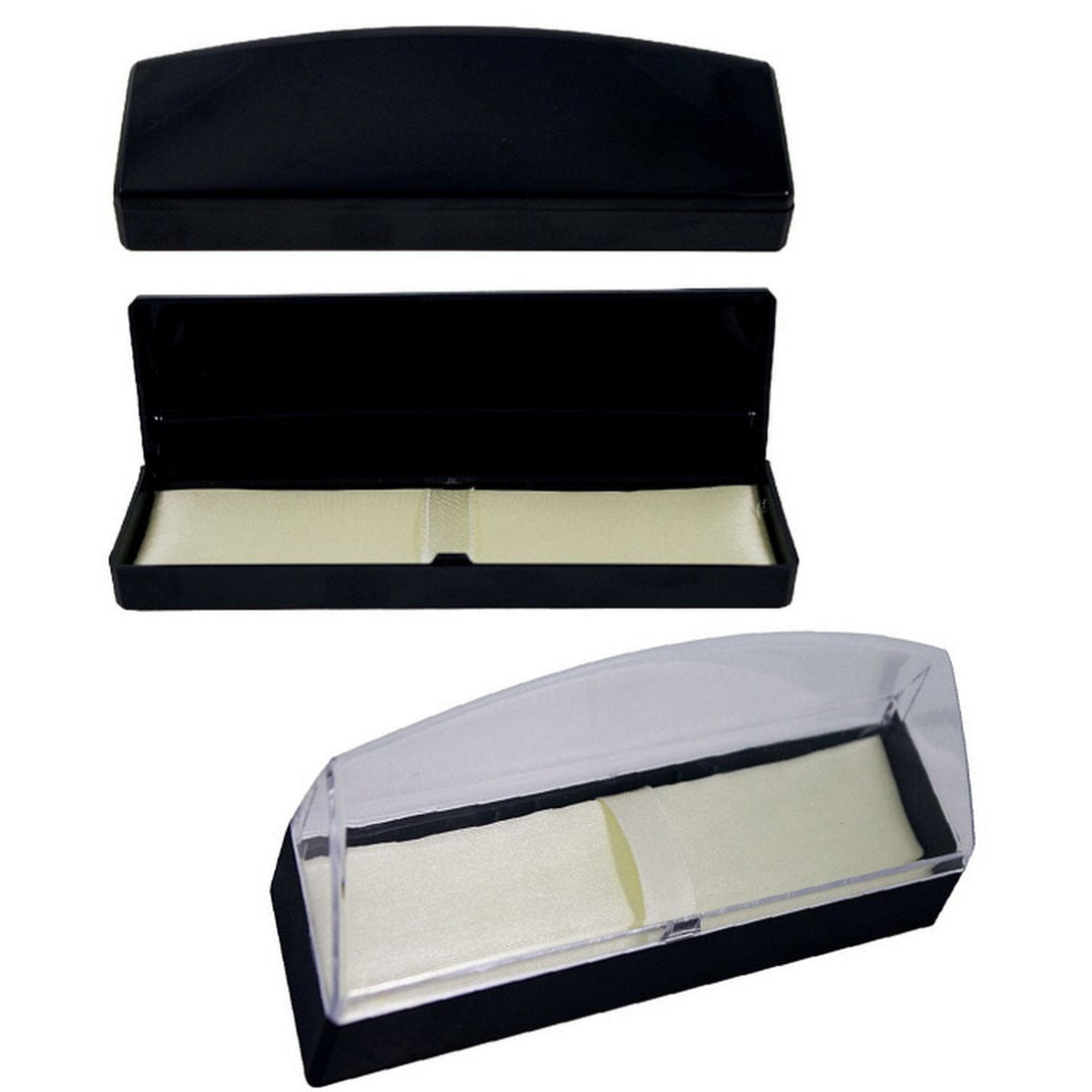 jags-mumbai Pen Transparent Top Medium-Sized Pen Empty Box for Easy Access and Display