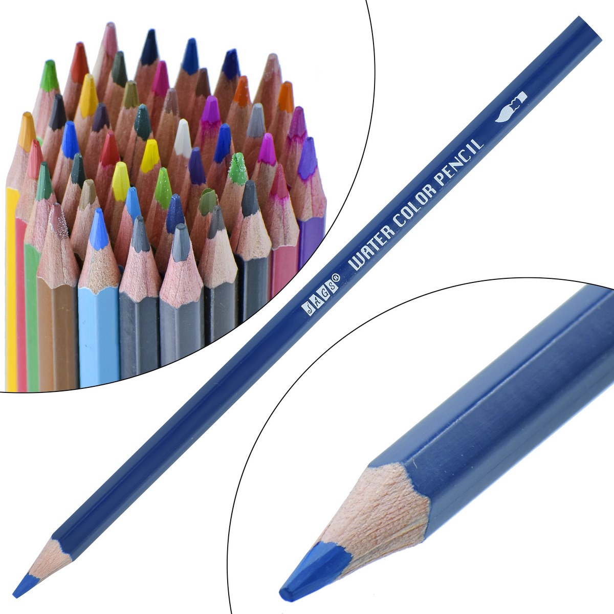 jags-mumbai Pencil Jags Water Colour Pencil | 36 Colours